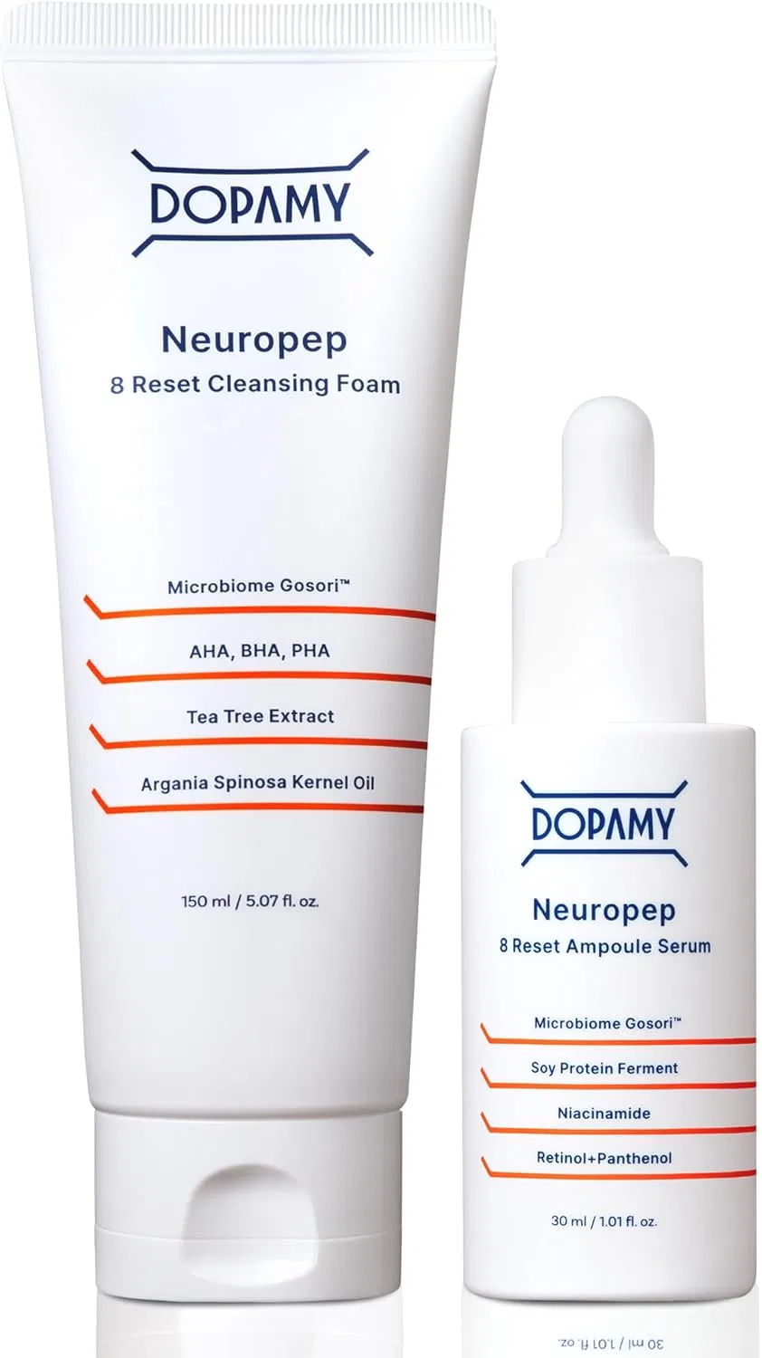 Пенка для умывания Dopamy — Для лица Neuropep 8R Ample Serum с гиалуроновой кислотой, 30 мл