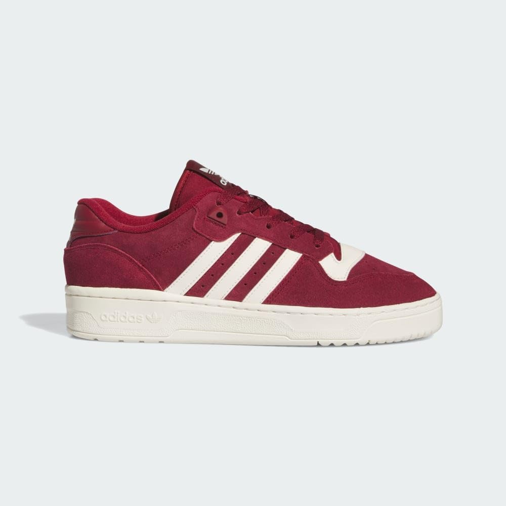 Мужские кроссовки adidas Rivalry Low Adidas Originals, белый/бордовый — фото 2