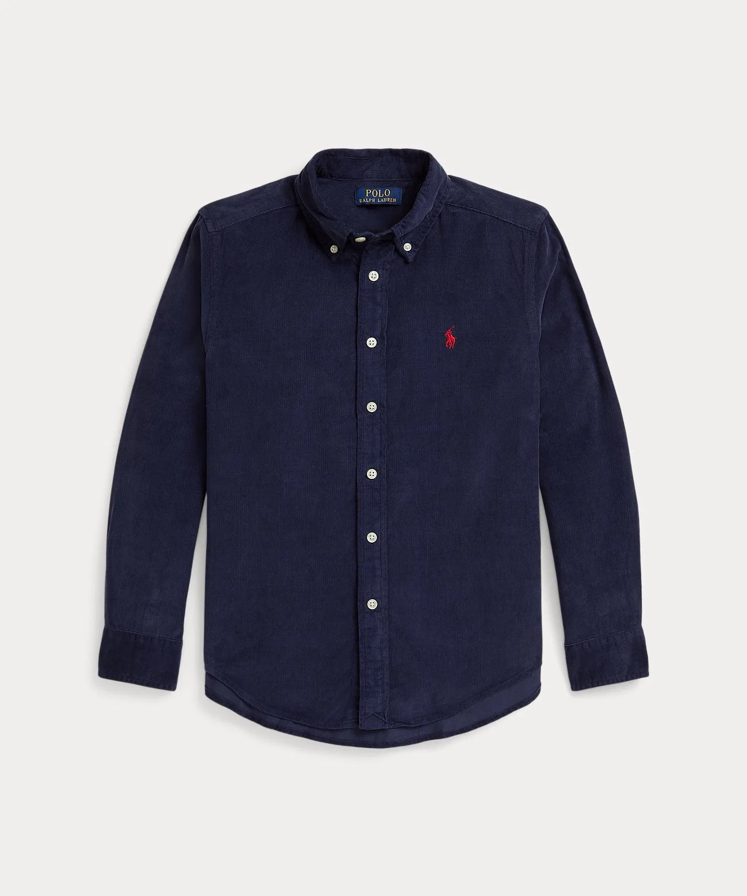 Детская рубашка POLO RALPH LAUREN CHILDRENSWEAR Хлопковая вельветовая