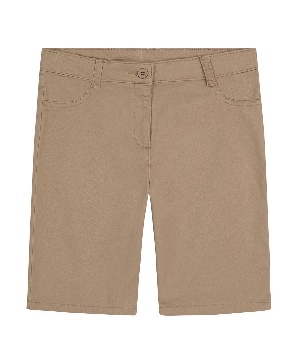 

Униформа для больших девочек, эластичные атласные узкие шорты-бермуды с 5 карманами Nautica