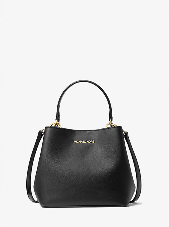 

Маленькая сумка через плечо Pratt Michael Kors, черный