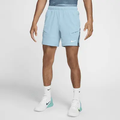 

Шорты Nike NikeCourt Advantage, цвет Denim Turquoise/Armory Navy/White