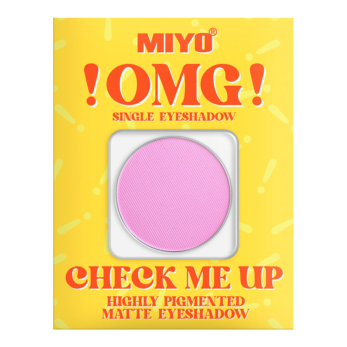 

Матовые тени для век 06 сладкая вата Miyo Omg! Check Me Up, 1,3 гр