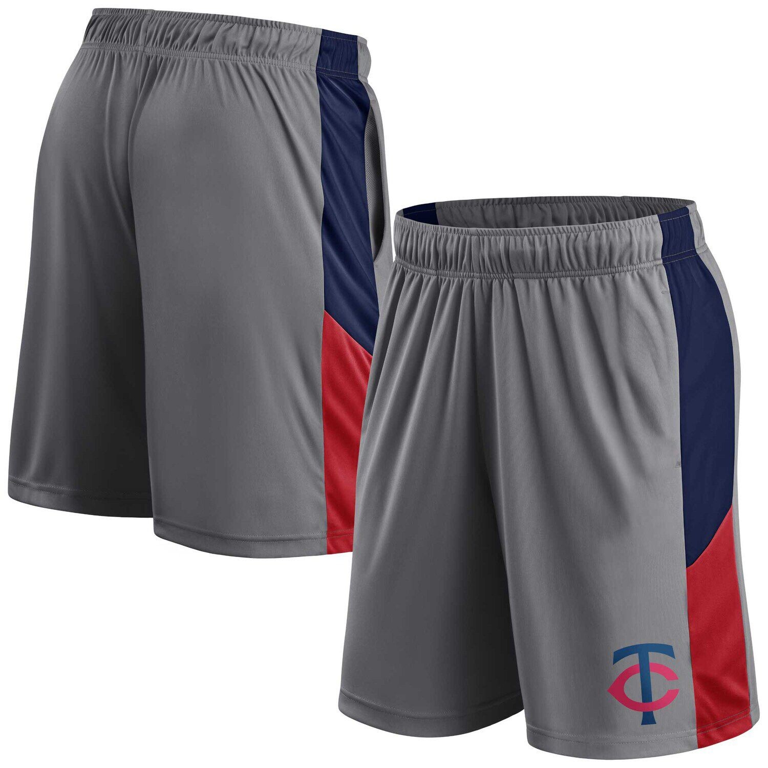 

Мужские шорты Profile серого/темно-синего цвета Minnesota Twins Team