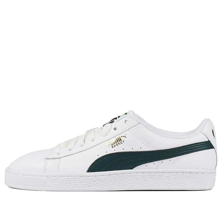 

Кеды PUMA Basket Lfs White/Green, зеленый