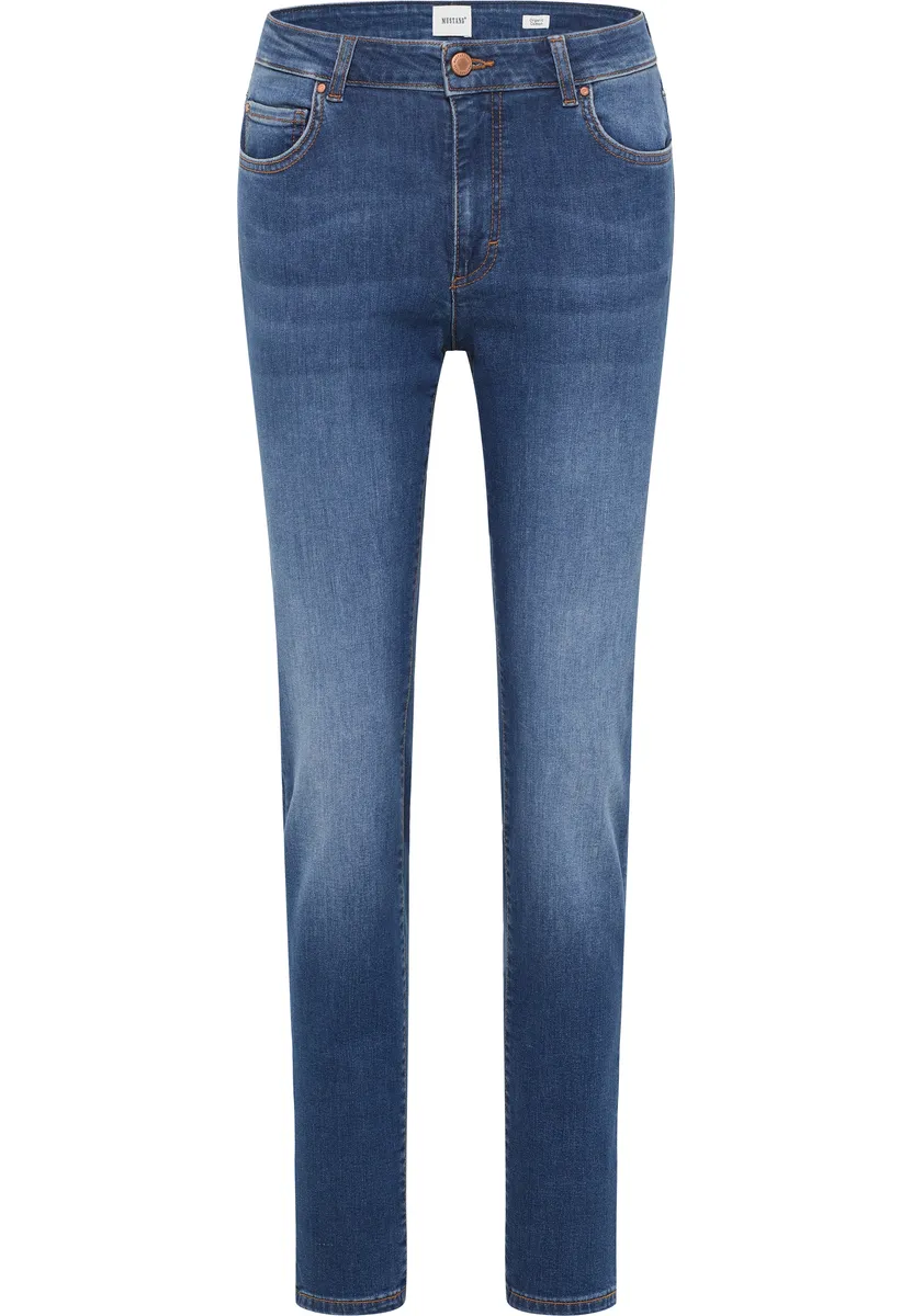 

Узкие джинсы MUSTANG "Style Crosby Relaxed Slim", синий