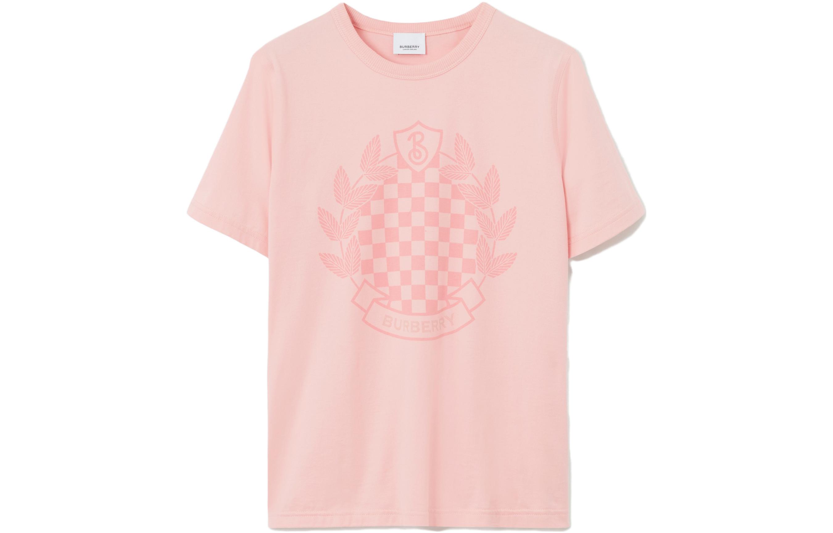 Футболка Burberry, женская, многоцветный, мягкого цвета