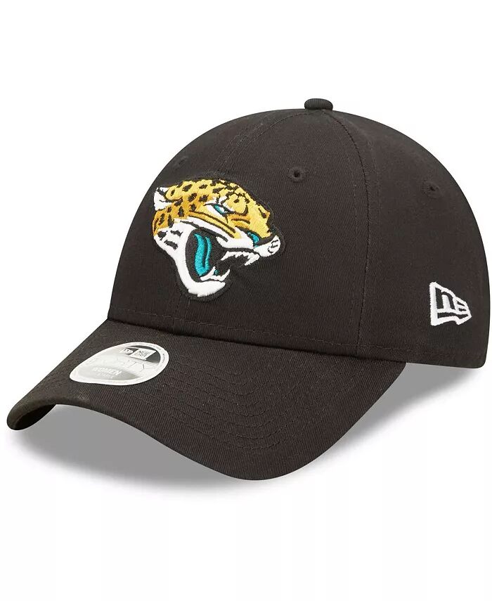 

Женская черная регулируемая кепка Jacksonville Jaguars Simple 9FORTY New Era, черный