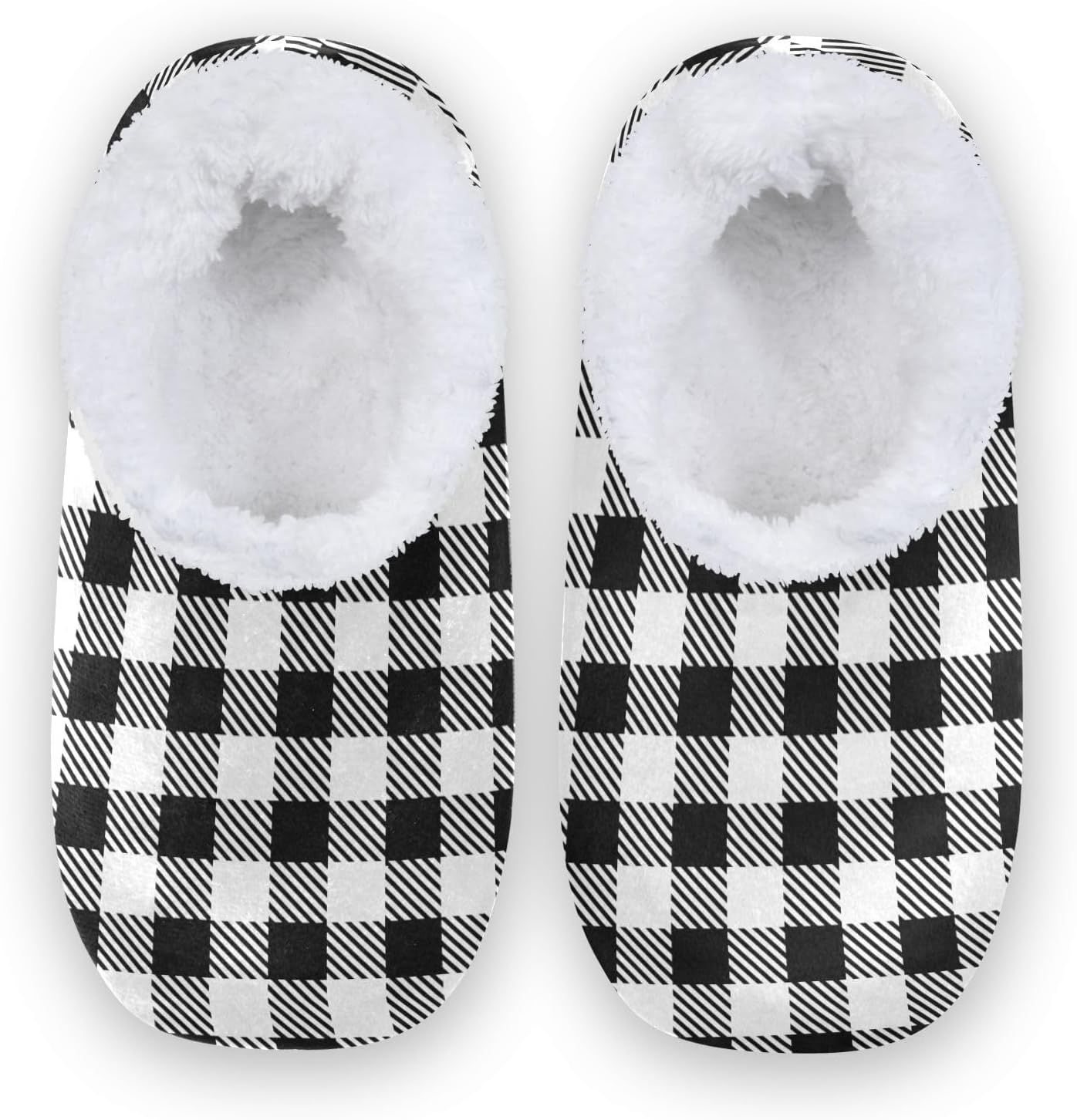 

Домашние тапочки DOMIKING Winter, пушистые, с нескользящей мягкой подошвой, уютные тапочки для дома, унисекс, для мужчин и женщин, белый