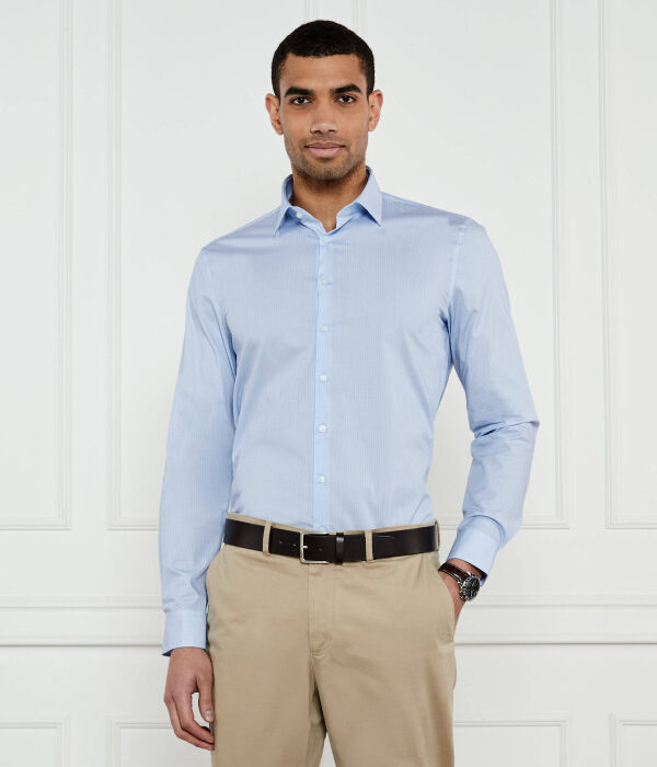 

Рубашка Slim fit Calvin Klein, синий