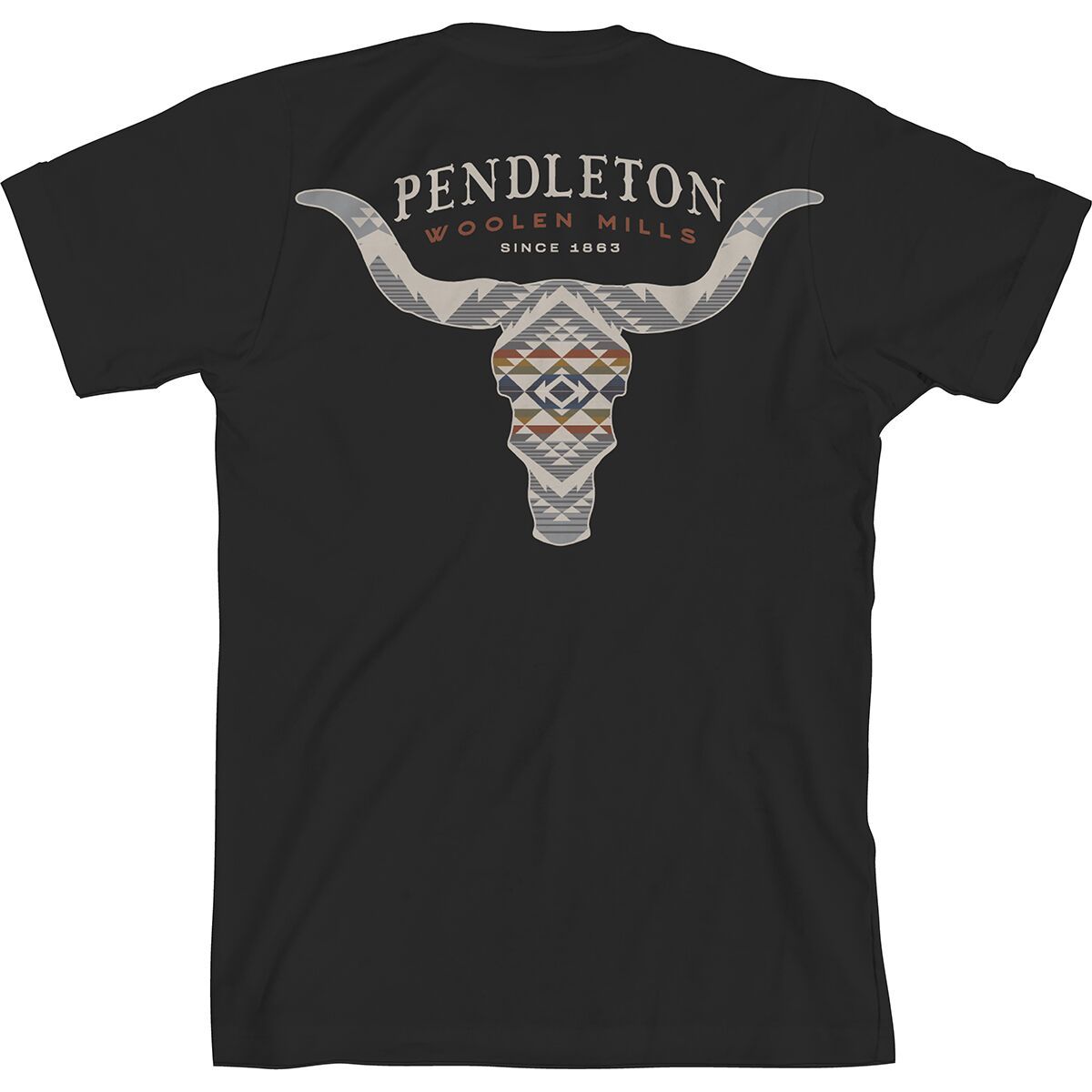 

Футболка с принтом Cascadia skull Pendleton, мультиколор