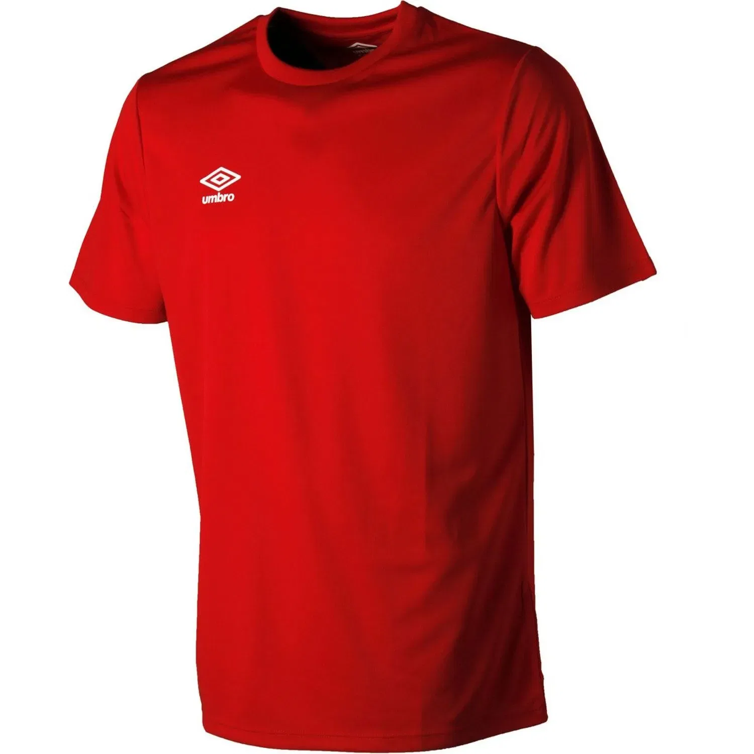 Футболка детская с логотипом Umbro, алый