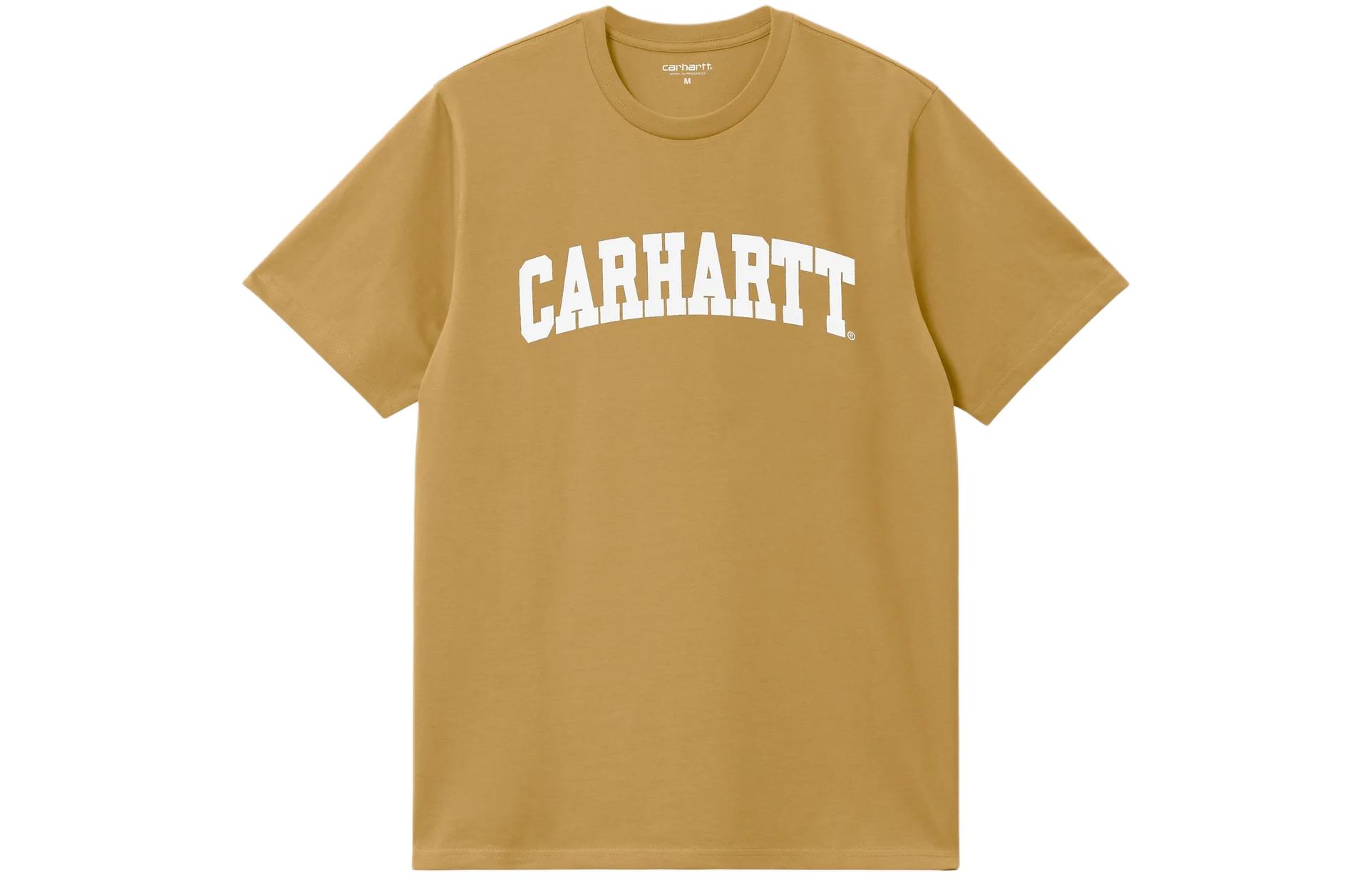 

Футболка с принтом логотипа Carhartt WIP, темно-желтый