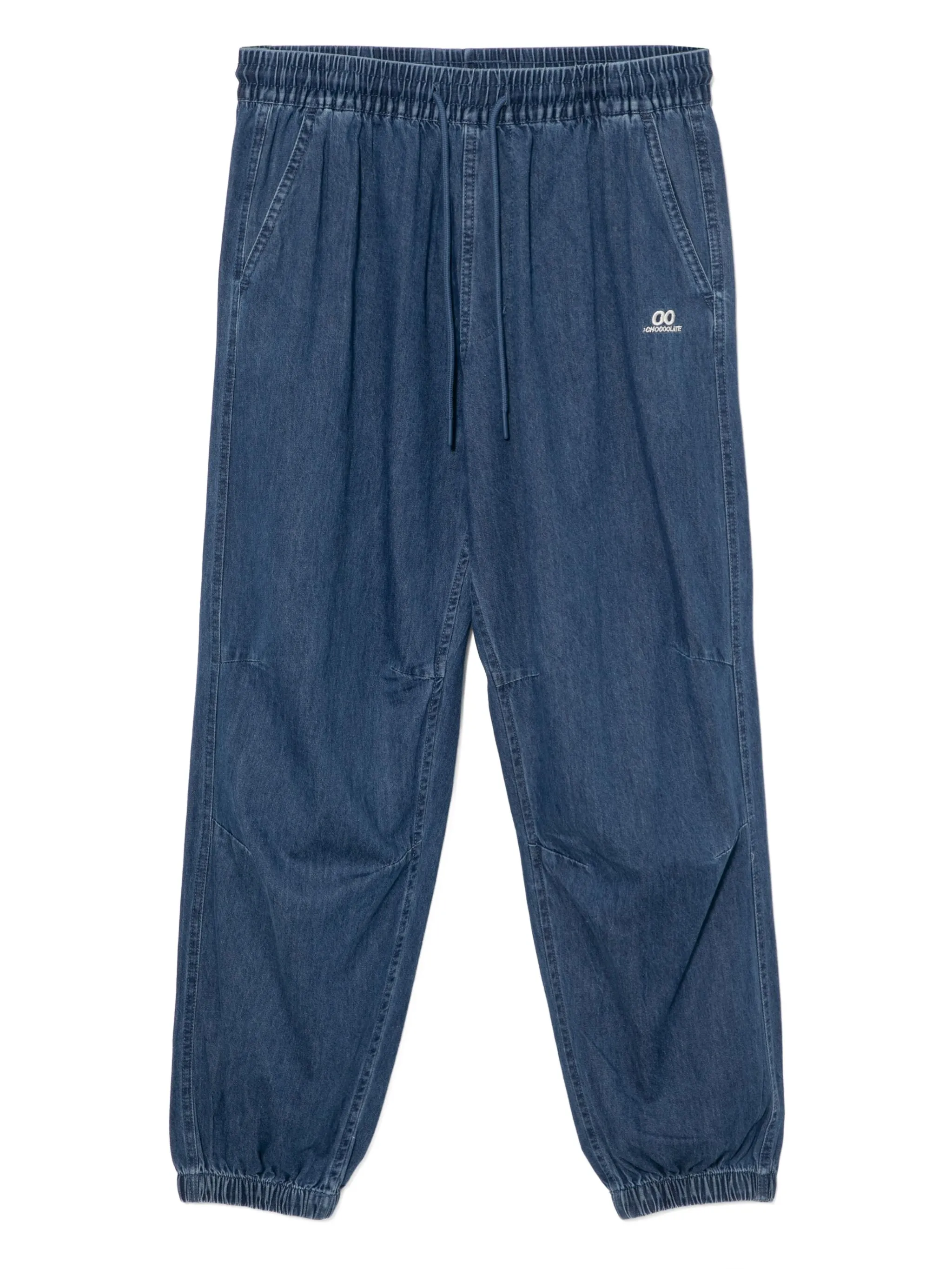 

Джинсы с вышитым логотипом Chocoolate, черный