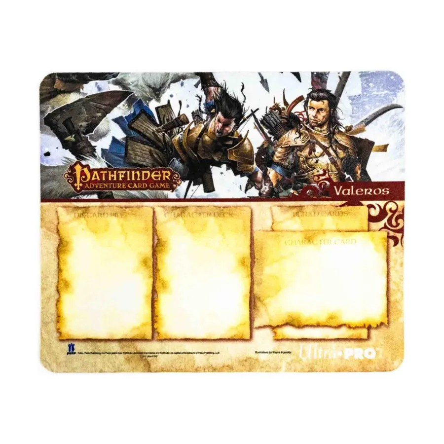 

Знаменитые персонажи Мини-Валерос, Pathfinder Adventure Card Game - Playmats