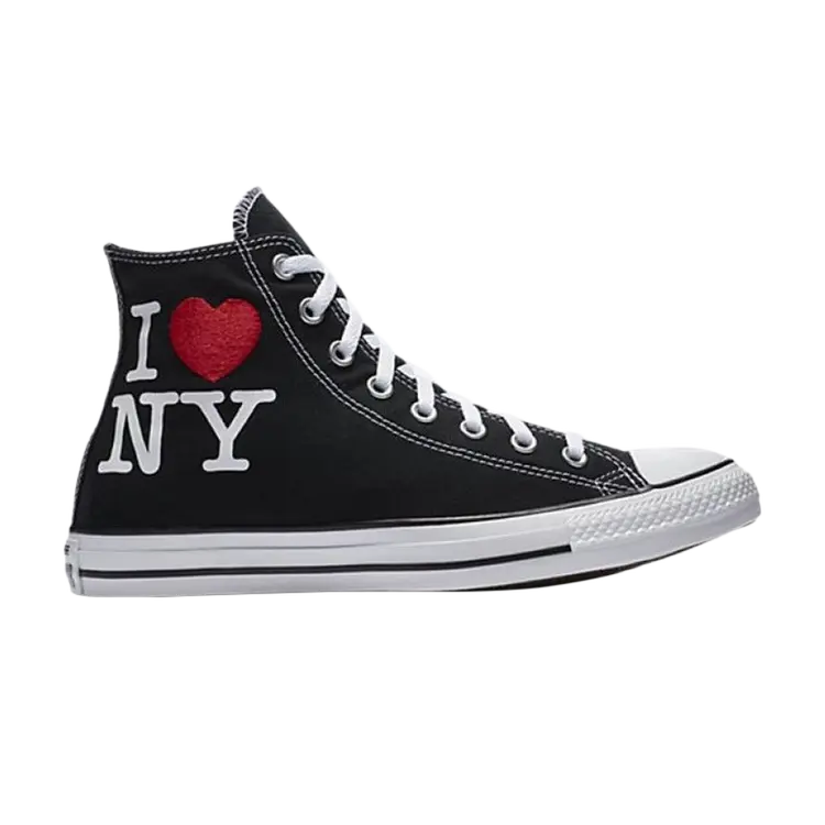 

Кроссовки Converse Chuck Taylor All Star Hi 'I Love NY', черный