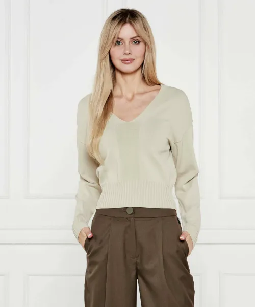 

Свитер Regular fit Armani Exchange, бежевый