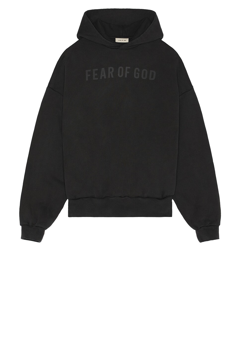 

Толстовка с логотипом из френч-терри Fear Of God, черный