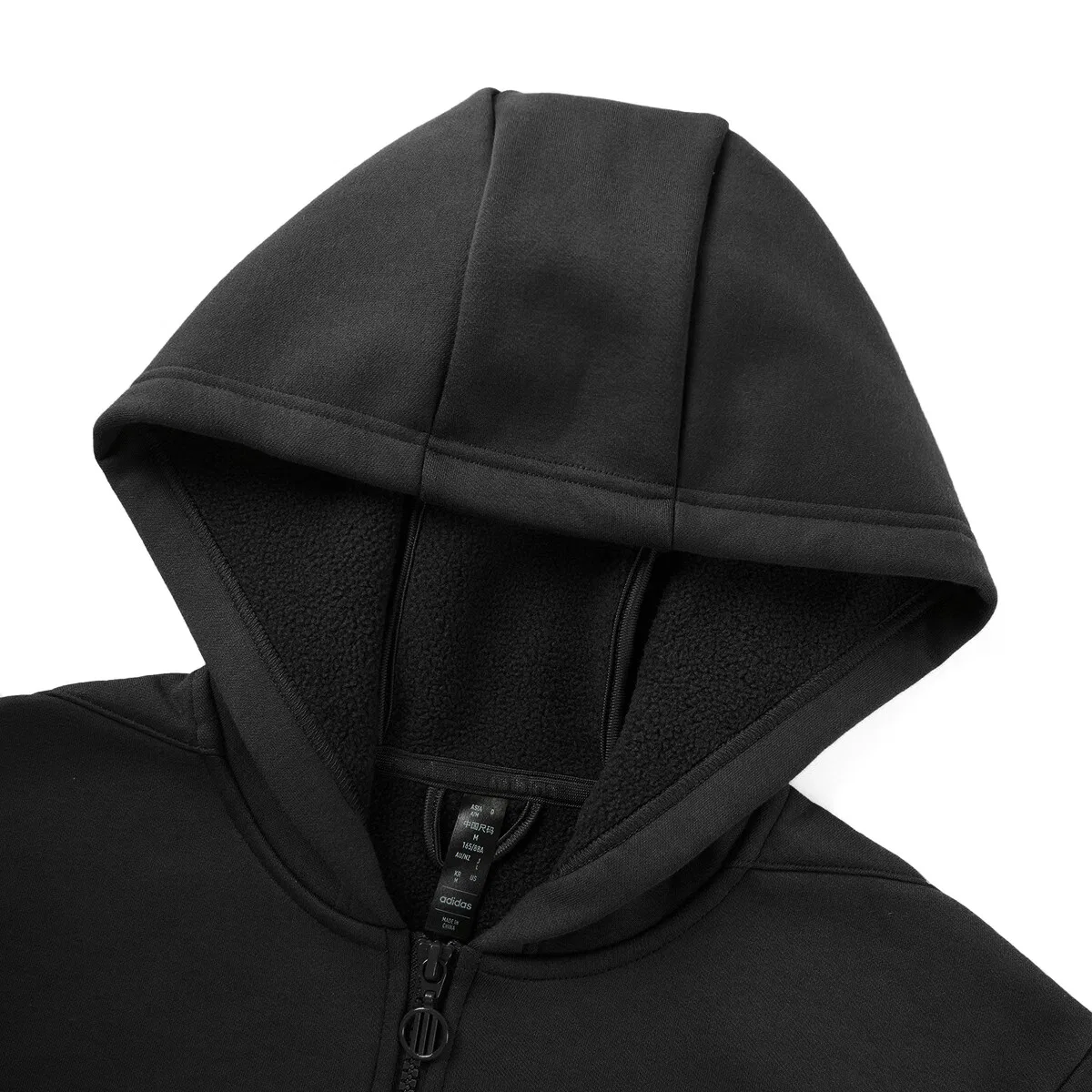 Куртка женская Black hooded moderate Adidas — фото 3