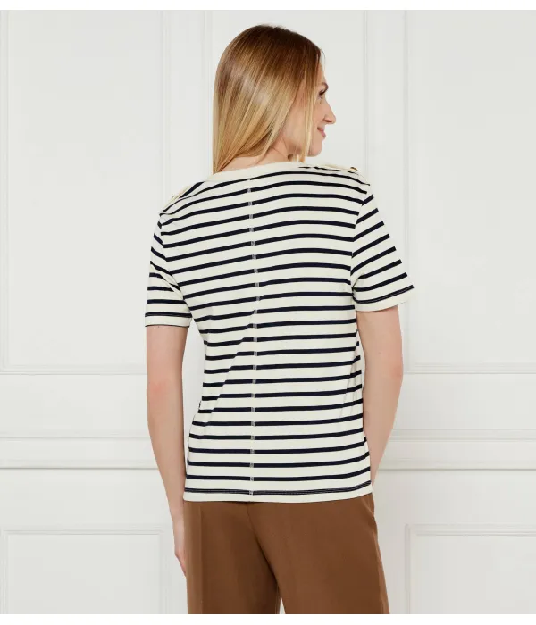 Футболка Regular fit Tommy Hilfiger, бежевый — фото 3