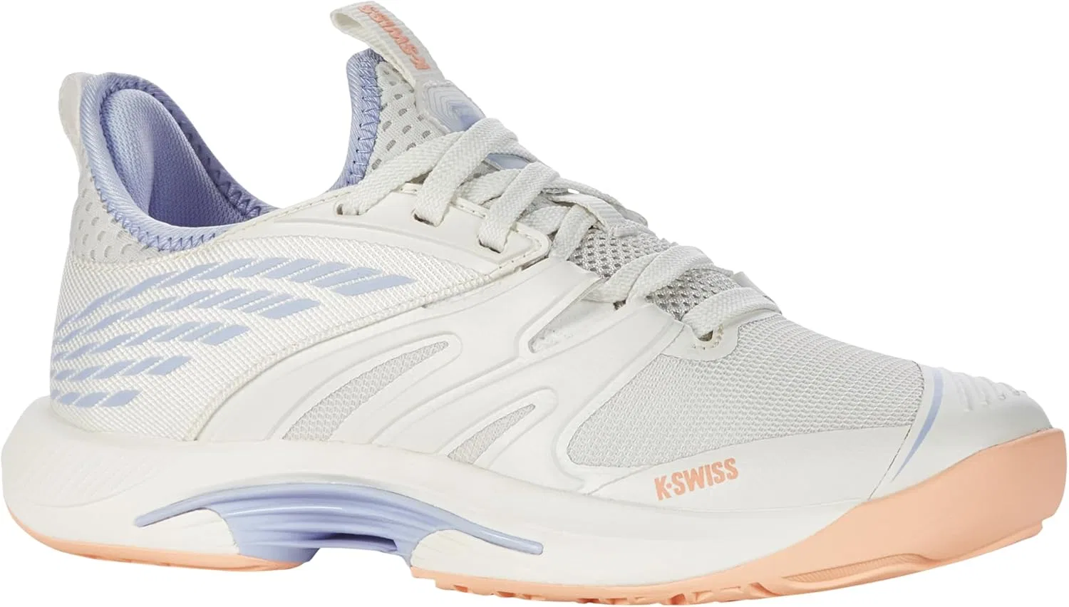 Кроссовки для тенниса K-Swiss, Star White/White Onyx/Peach Fuzz — фото 2