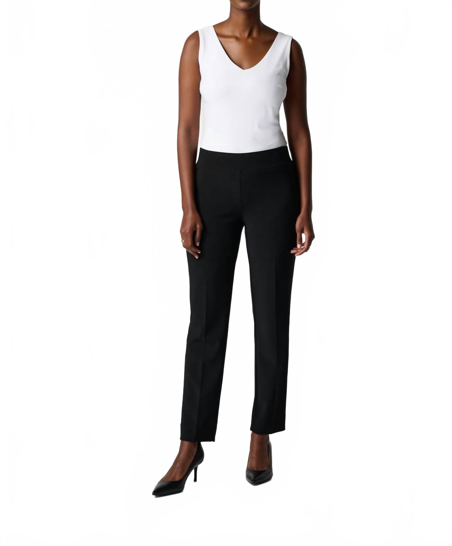 

Joseph Ribkoff Узкие брюки со средней посадкой, черные