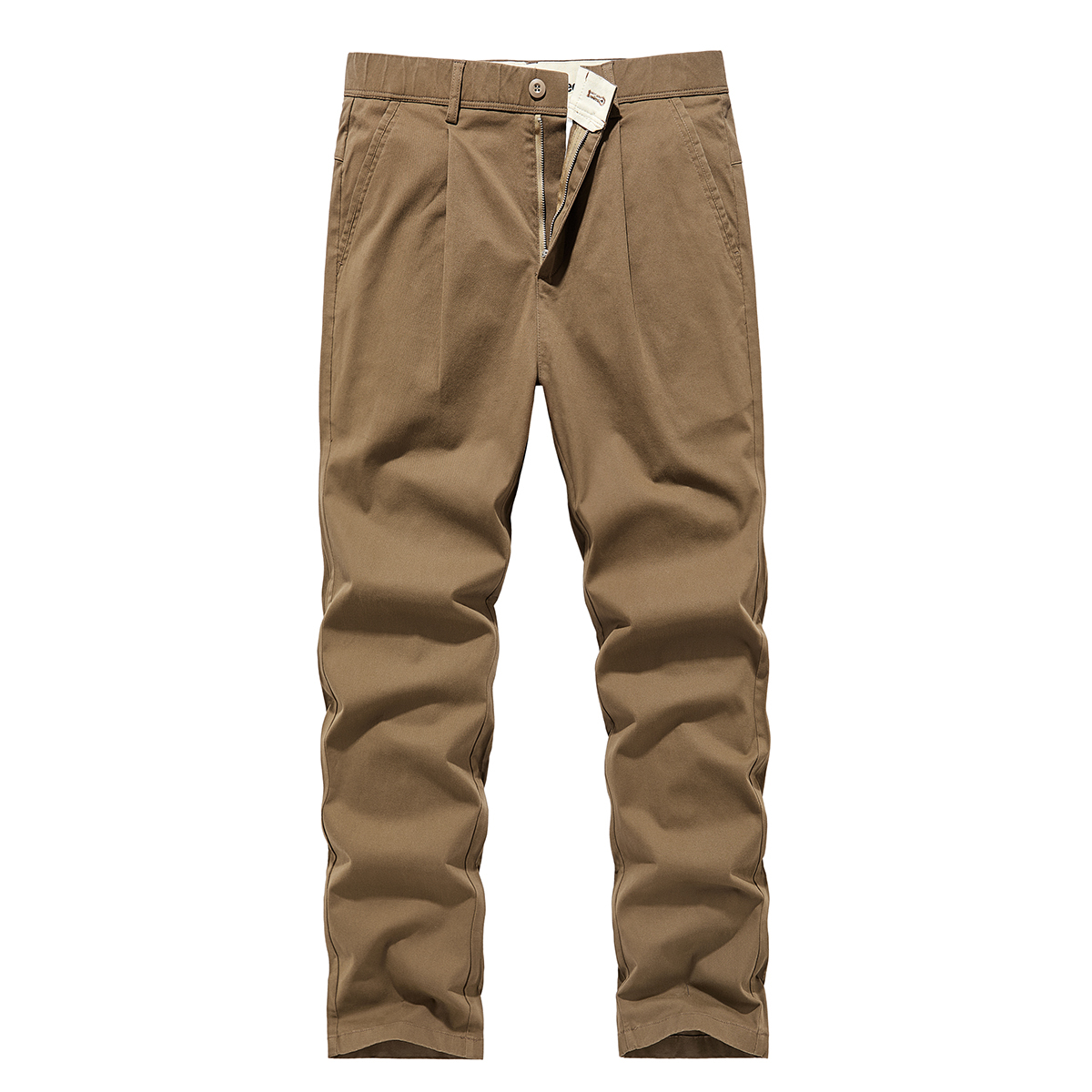 

Повседневные брюки Unisex Moderate Straight Fit Jeep, camel