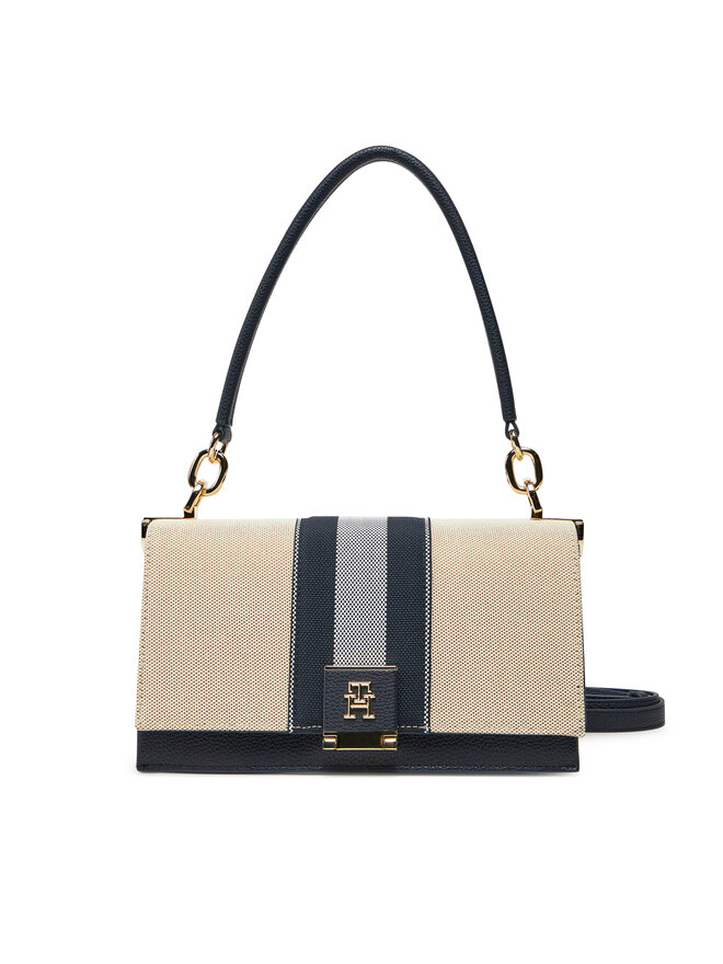 

Сумочка Th Her Med Crossover Canvas Str AW0AW17404 Tommy Hilfiger, синий