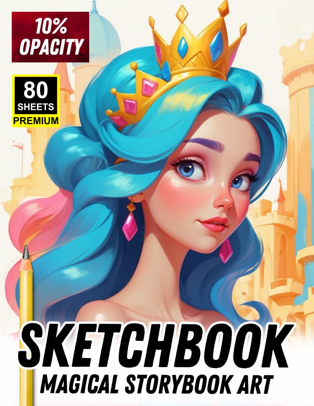 

Magical Storybook Art Sketchbook: (10% Colorful Opacity Guides for Artists) (Independently published)