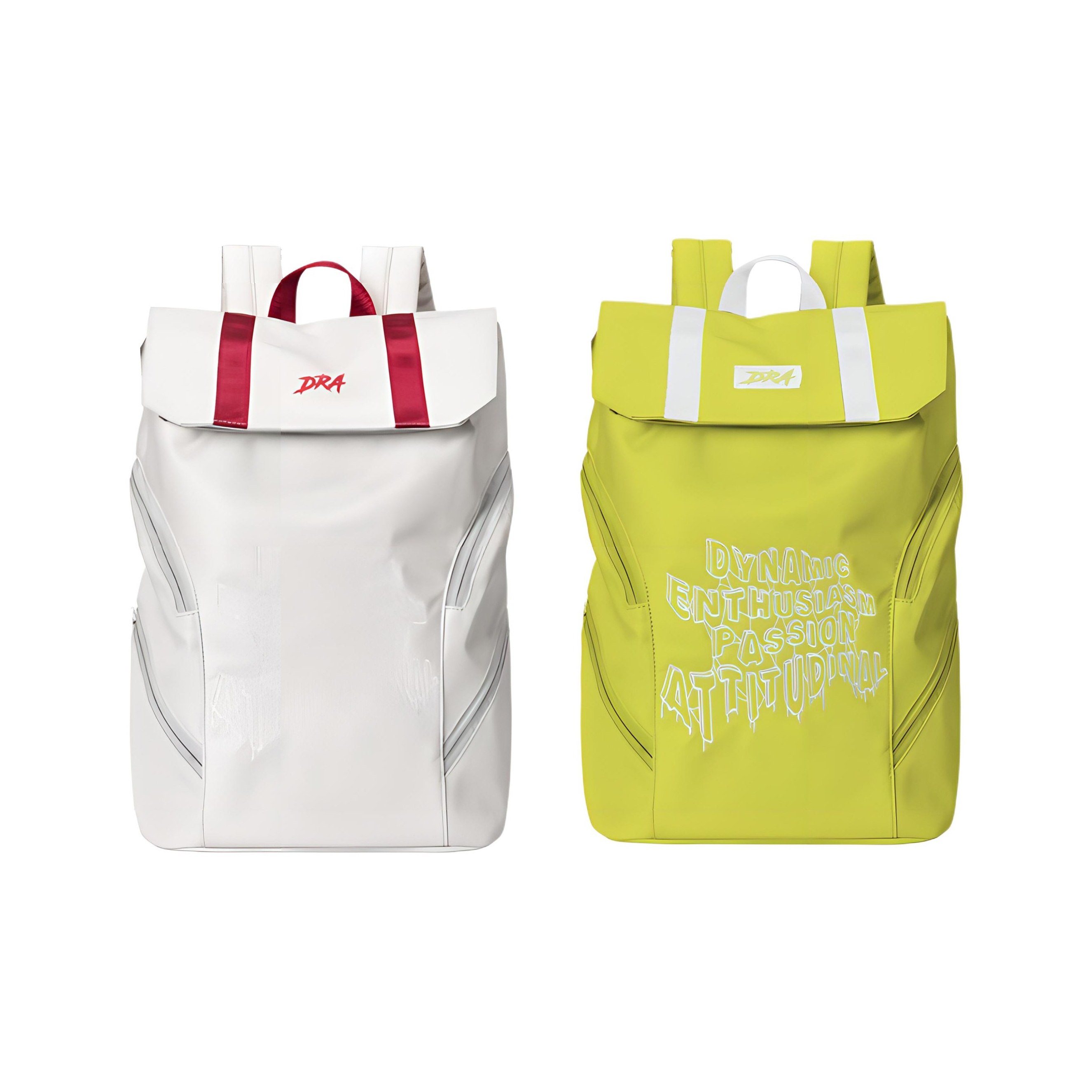 

DRACONITE Полиэстеровый рюкзак для ноутбука унисекс серо-красный контрастный, Gray Red (Combo 1)