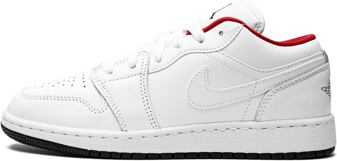 

Детские кроссовки Nike Air Jordan 1 Low для школы, белый/красный
