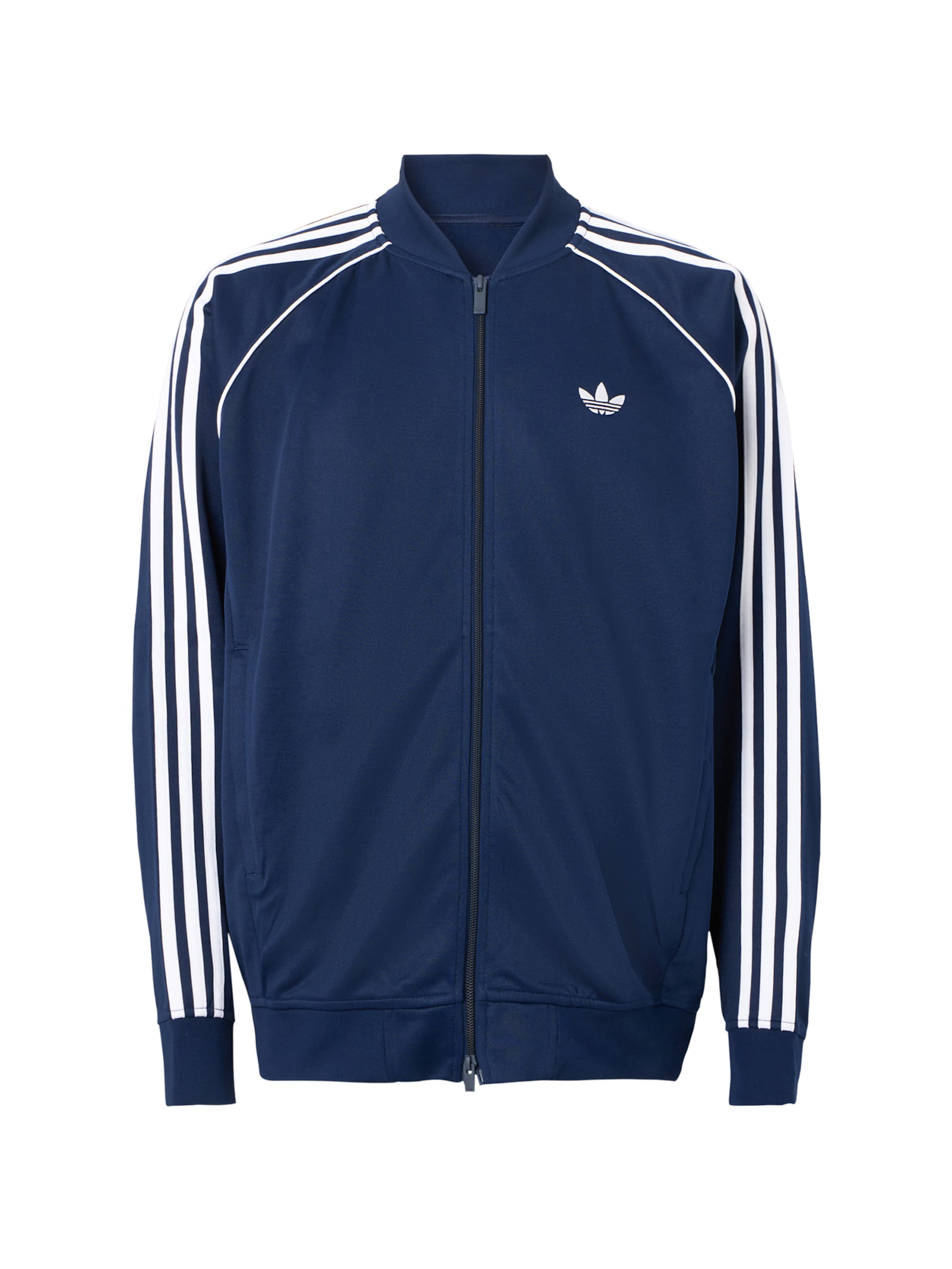 

Adidas Originals Толстовка с молнией 'SST Adicolor Classics' в темно-синем цвете