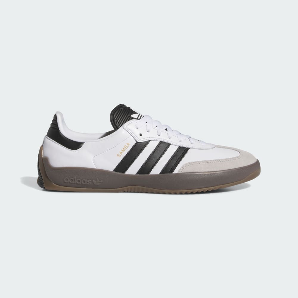 

Кроссовки Adidas Puig Samba Shoes, цвет Cloud White/Core Black/Gum