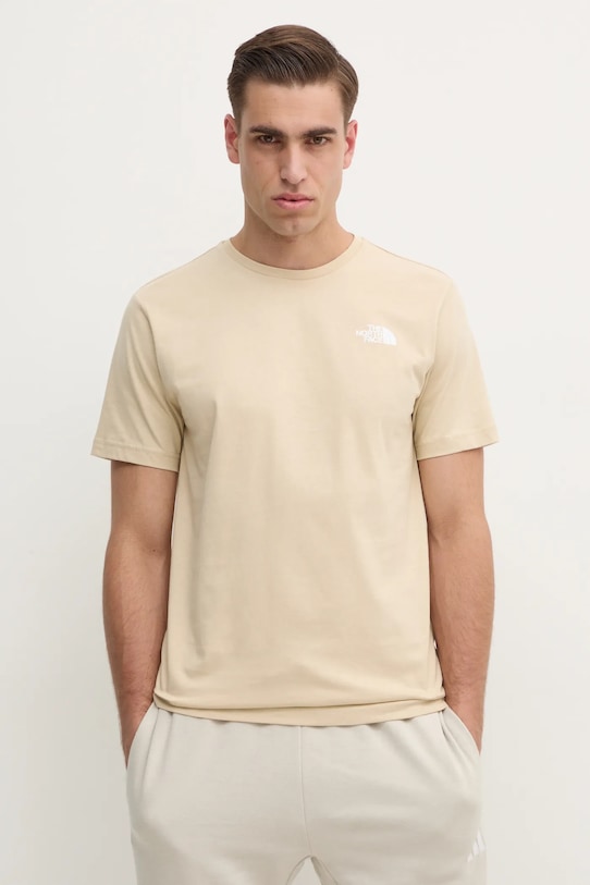 

Футболка хлопковая M S/S Redbox Tee The North Face, бежевый