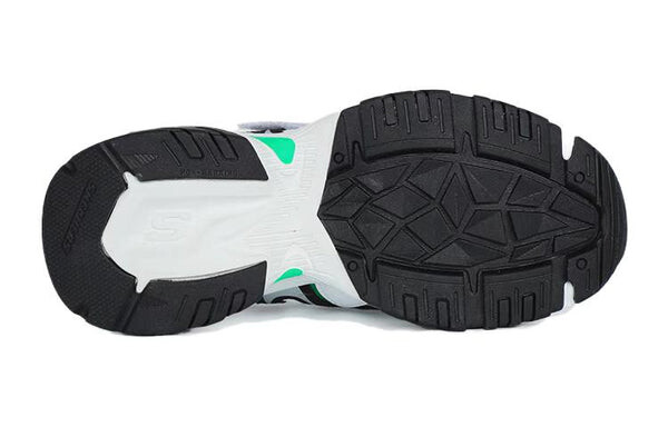 Кроссовки dlites 2.0 'white green' Skechers, белый — фото 3