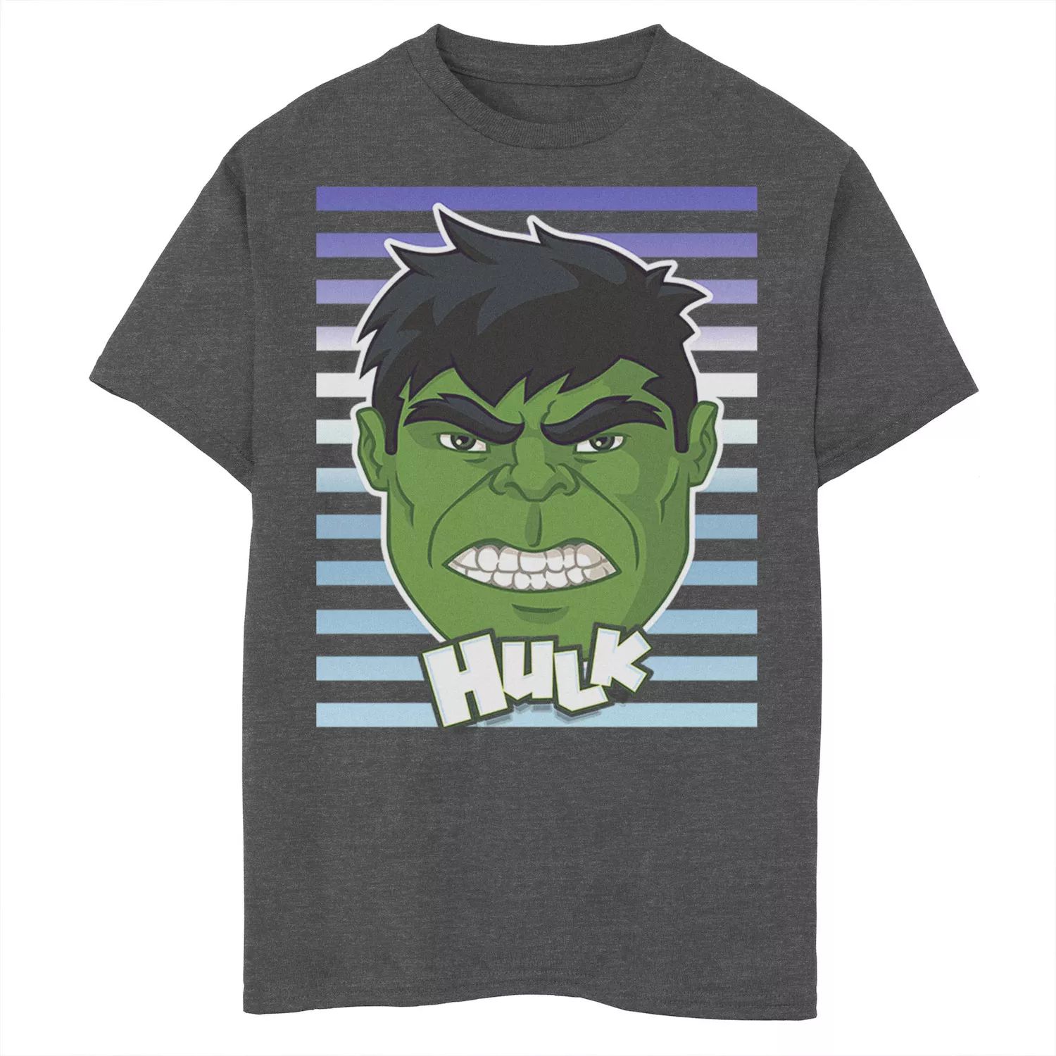 

Футболка с изображением лица Халка для мальчиков 8–20 лет Marvel Avengers Assemble HULK Face Marvel