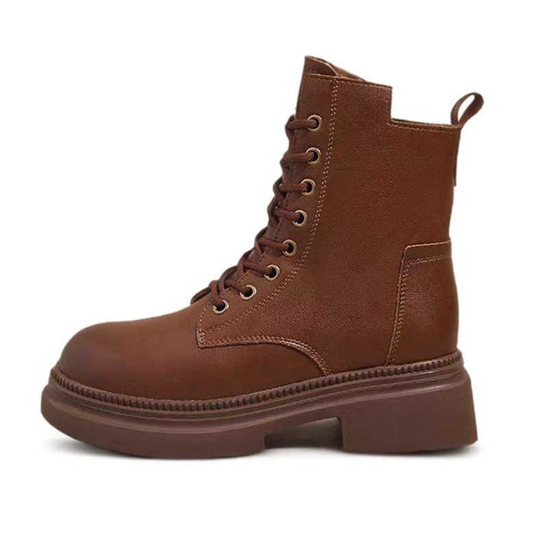 Женские ботинки Crew Martin 5CM Devanro, Brown