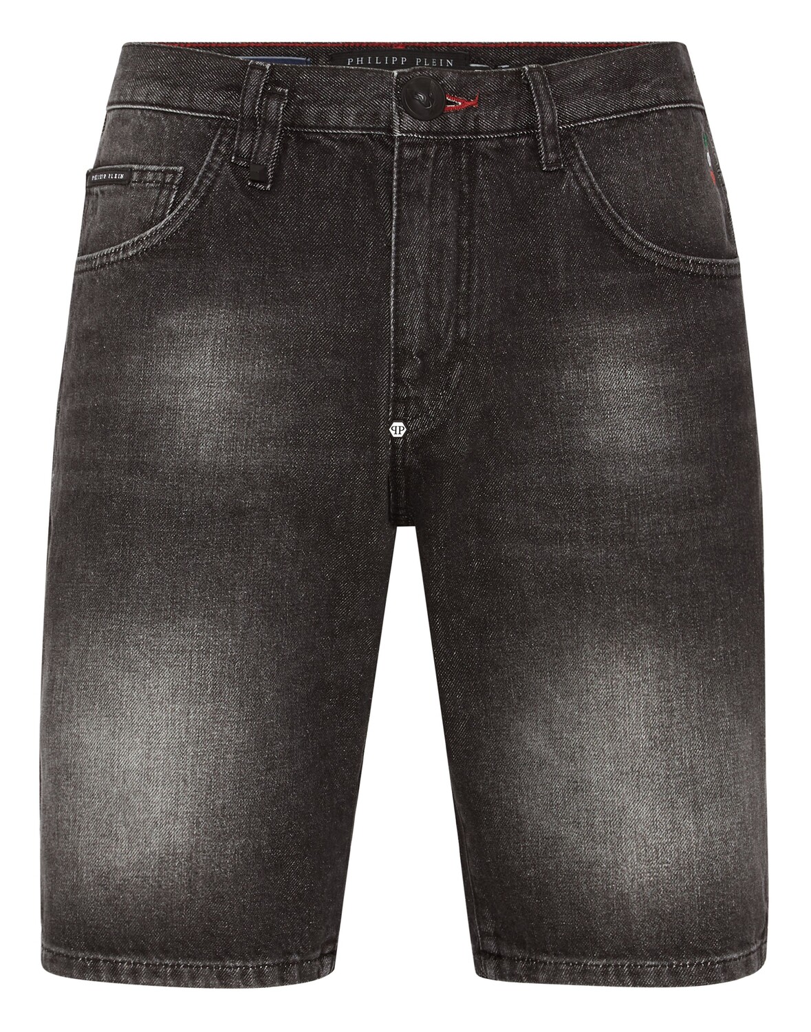 

Джинсовые шорты Mikonos подходят Philipp Plein, цвет Full Metal