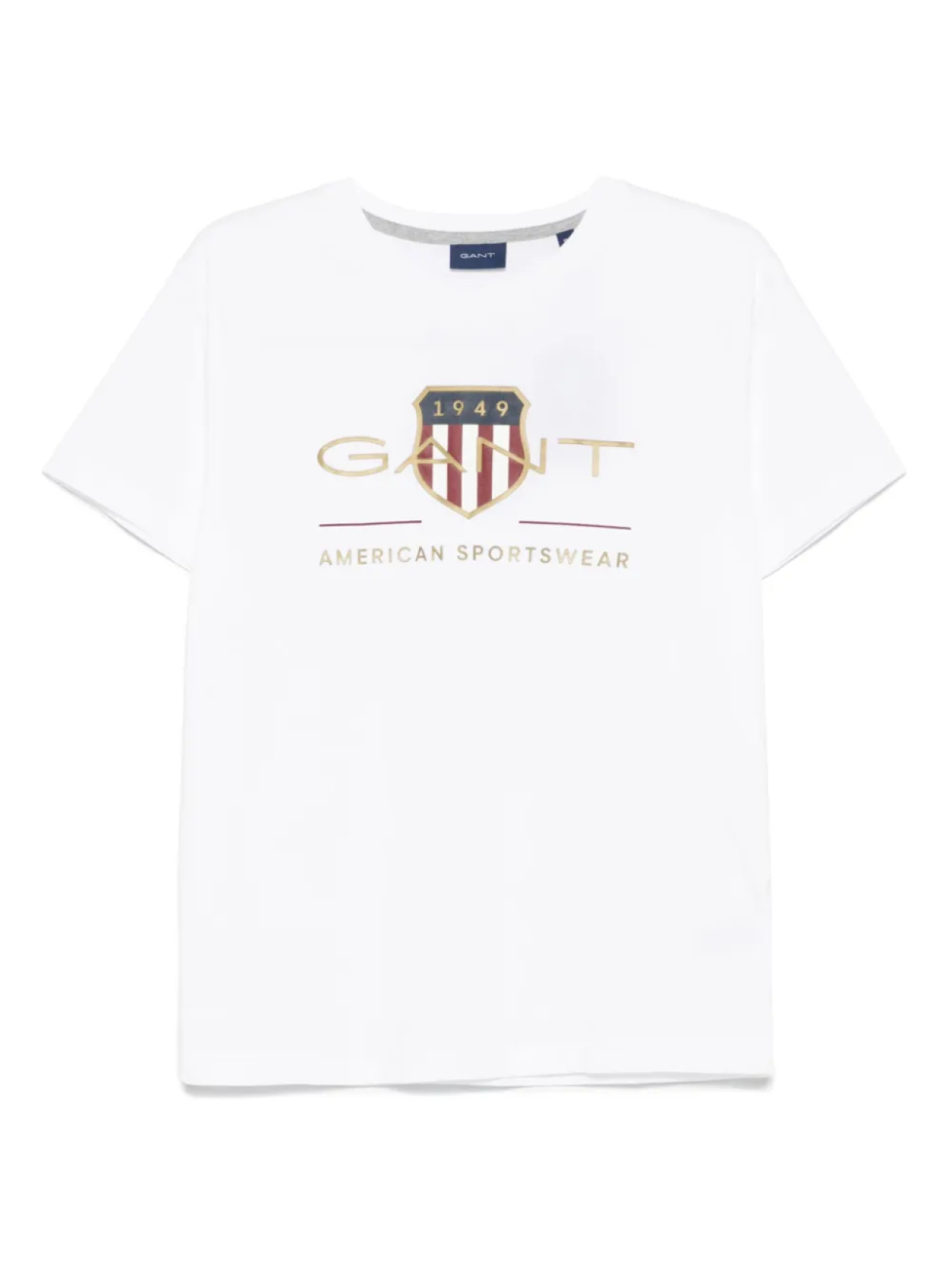

Gant футболка с логотипом, белый