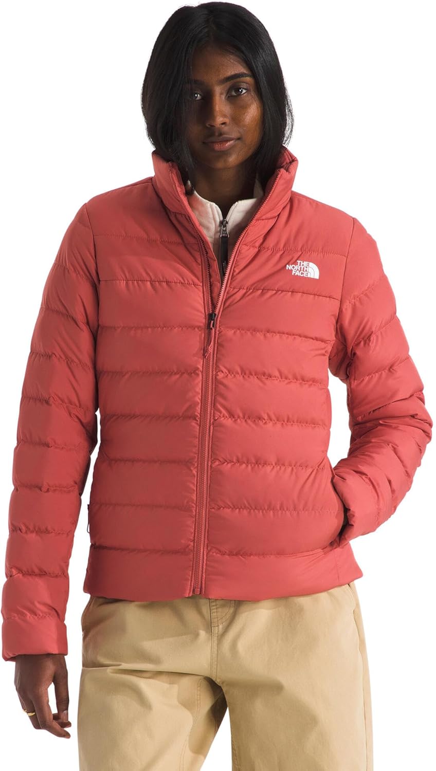 

THE NORTH FACE Женская куртка Aconcagua 3 | Ветрозащитная, влагоотталкивающая, утеплитель из пуха водоплавающих птиц 600 fill, Mars Dust