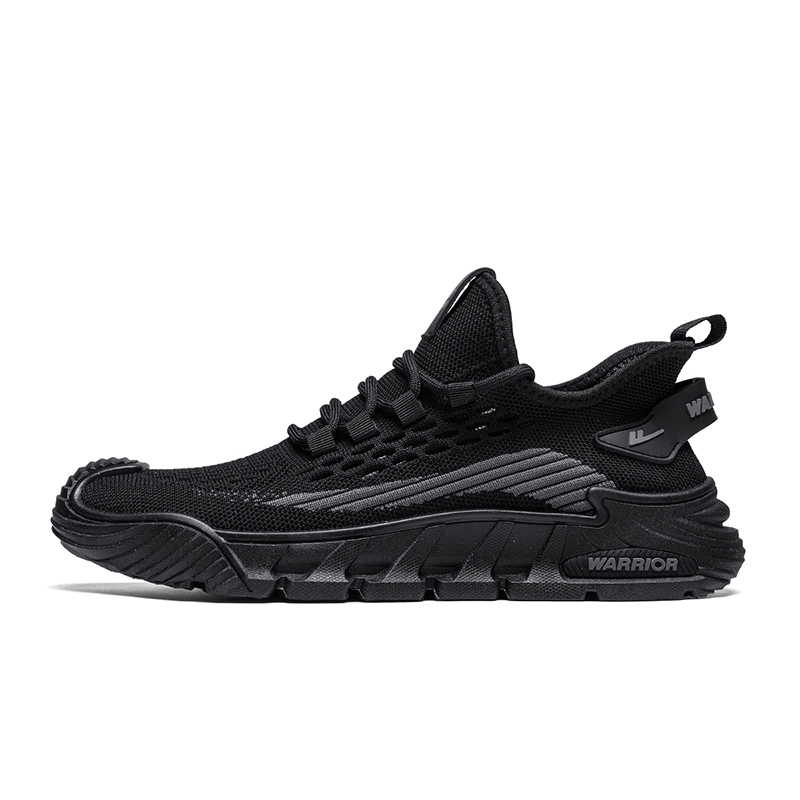 

Повседневные туфли мужские низкие серые WARRIOR, Black Gray