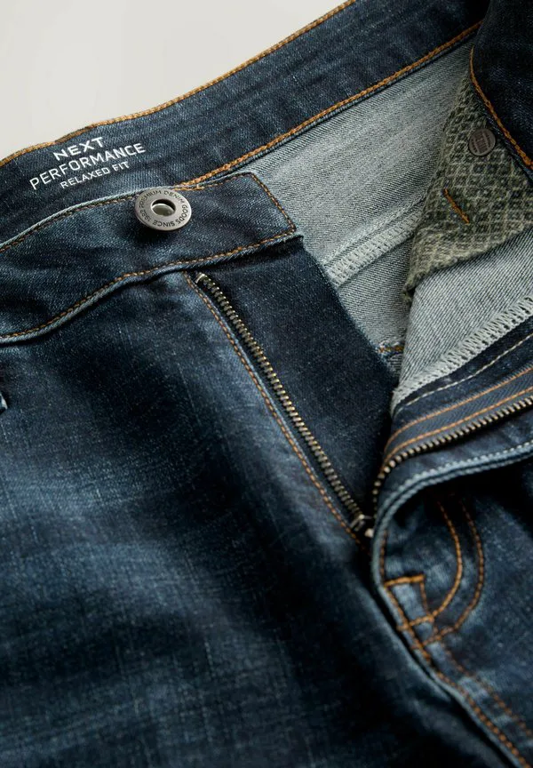 Джинсы motionflex свободного кроя Next, Blue Mid Indigo — фото 3