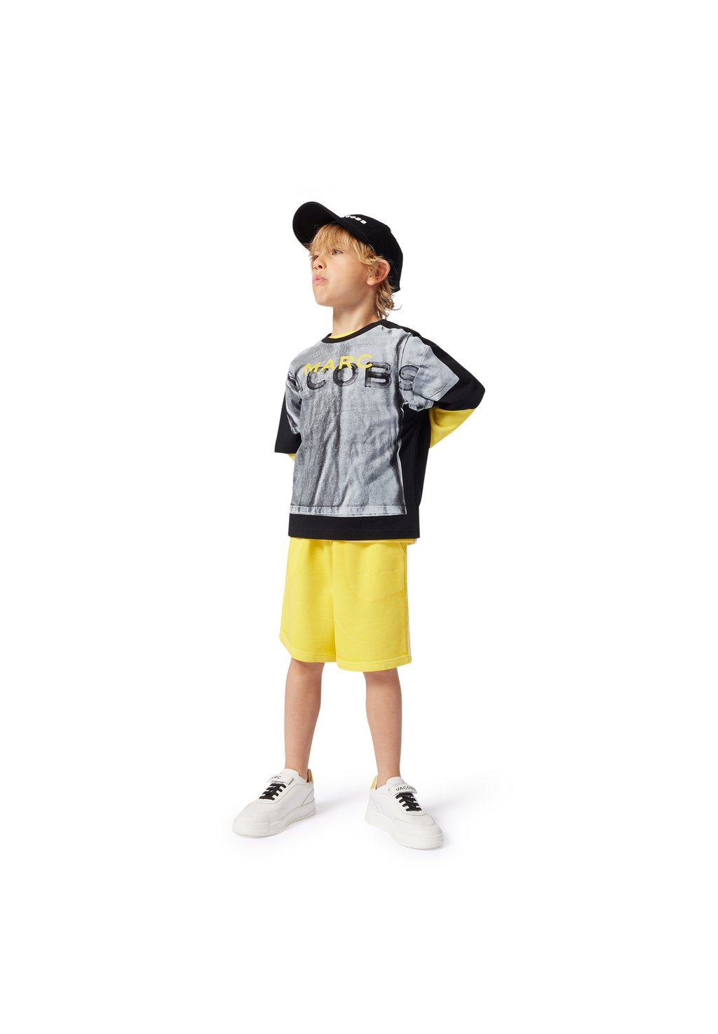 

Футболка с принтом SHORT SLEEVES UNISEX Marc Jacobs, черный