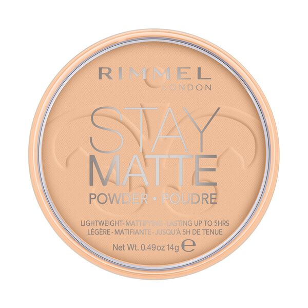 

Матирующая пудра 006 теплый бежевый, 14 г Rimmel Stay matte, цвет warm beige 006