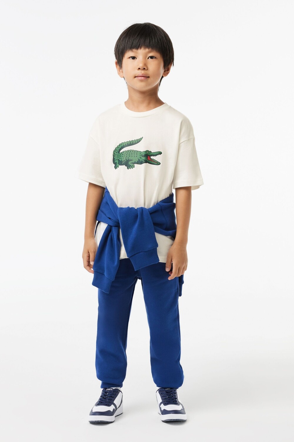 

Футболка Children's Originals с эффектом крокодила Lacoste, бежевый