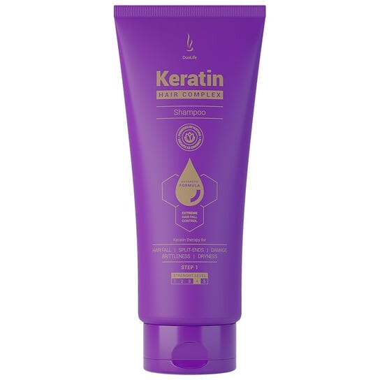 Шампунь для волос, 200 мл Duolife, Keratin Hair Complex
