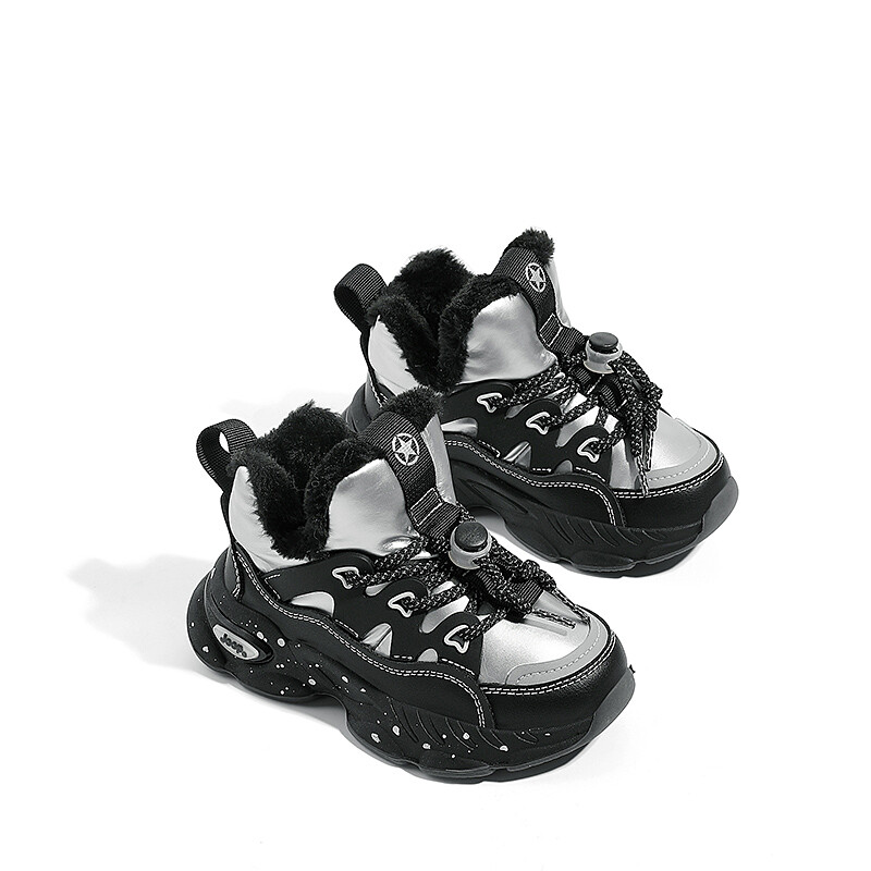 Кроссовки Jeep Kids Lifestyle Shoes Kids Mid-top Black, черный — фото 4