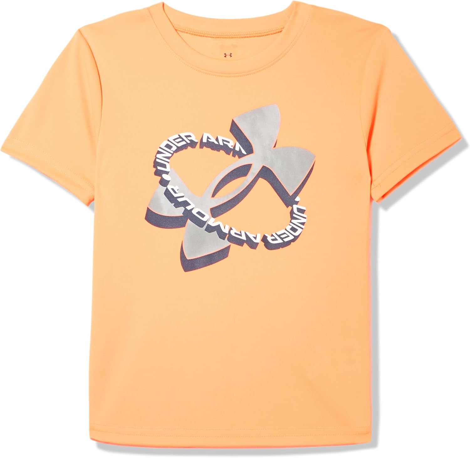 

Under Armour Boys Classic Core Logo футболка, принт с надписью и бейсбольными дизайнами, круглый вырез, Blaze Orange - Tech Logo Tilt Ss, Оранжевый, Under Armour Boys Classic Core Logo футболка, принт с надписью и бейсбольными дизайнами, круглый вырез, Bl