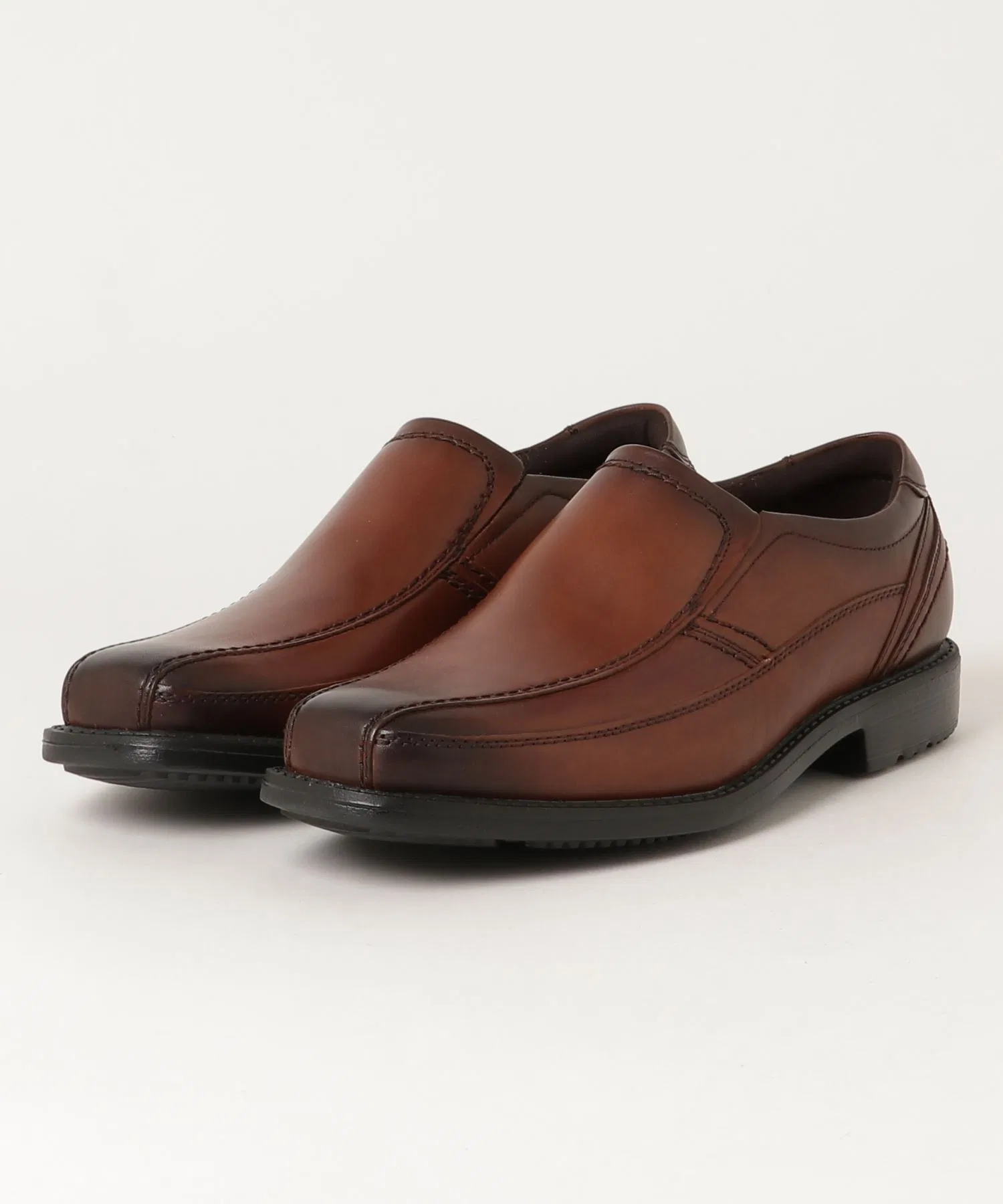 Мужские туфли ROCKPORT STYLE LEADER 2 из натуральной кожи коричневые — фото 2