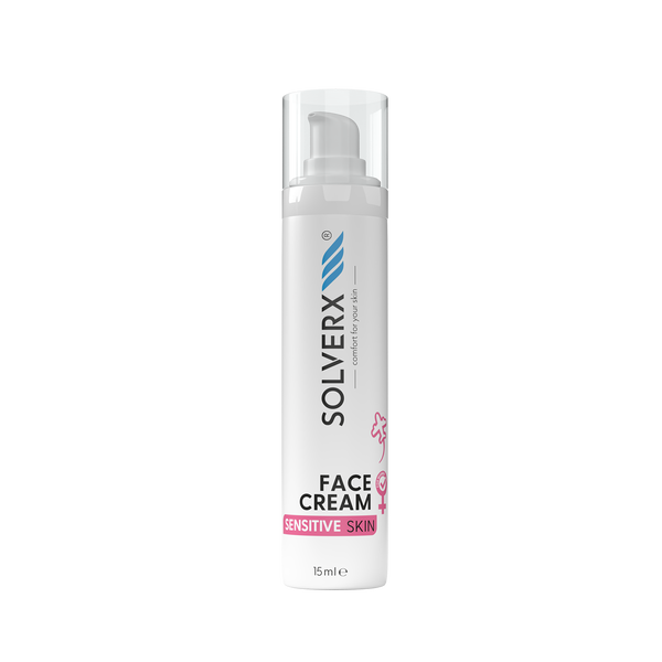 

Крем для лица, 15 мл Solverx Sensitive skin